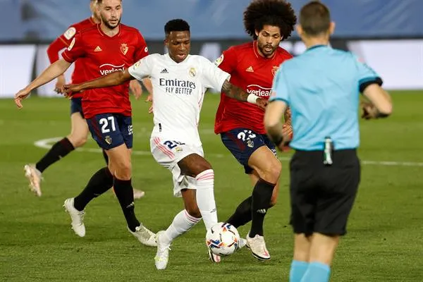 EFE El Madrid venció al Osasuna