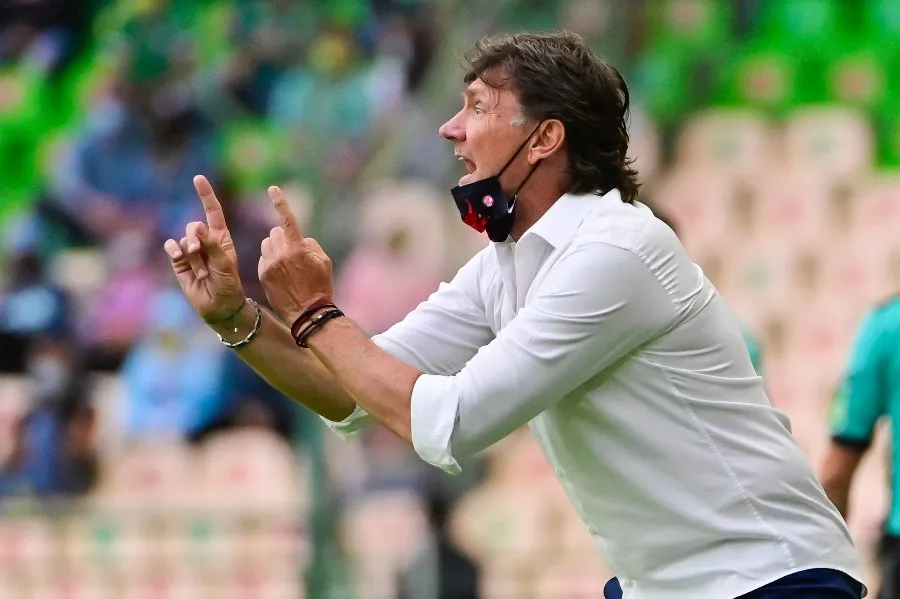 Hernán Cristante en victoria vs León