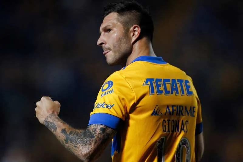 IMAGO7 Gignac en celebración de gol