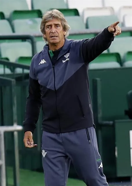 Manuel Pellegrini en victoria del Betis