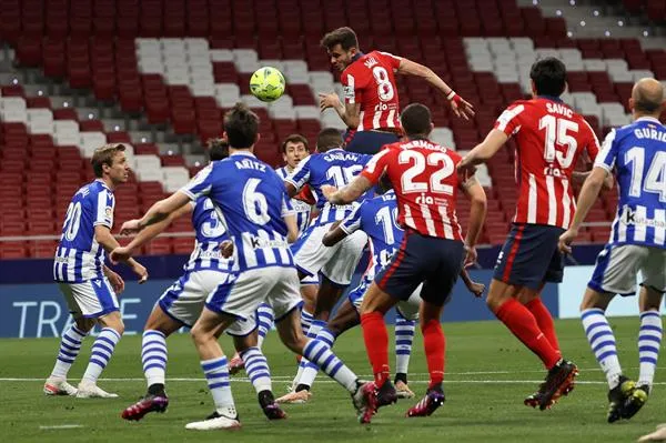 Atlético de Madrid venció a la Real Sociedad