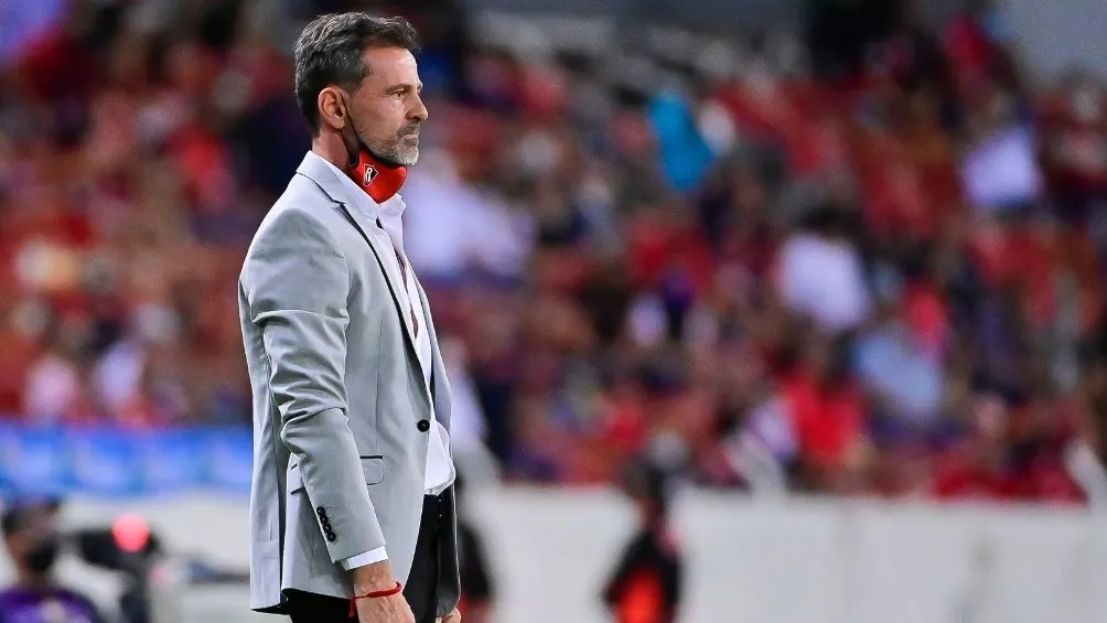 Diego Cocca en partido con Atlas