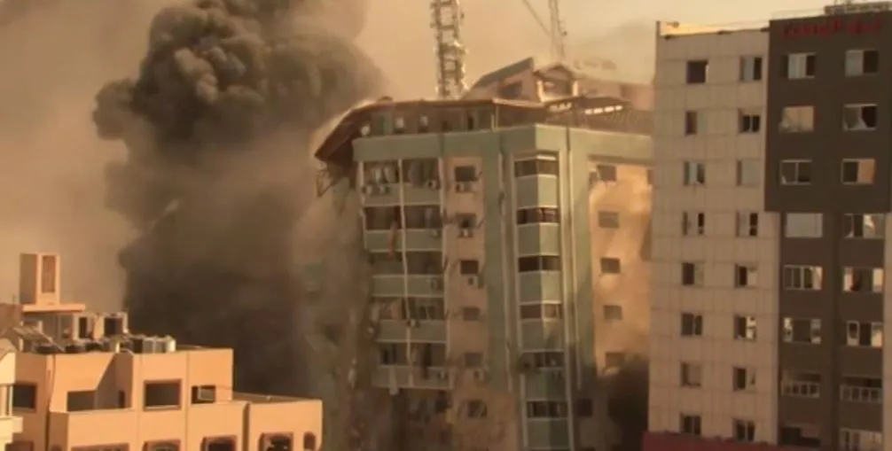 AP Derrumbe de edificio informativo