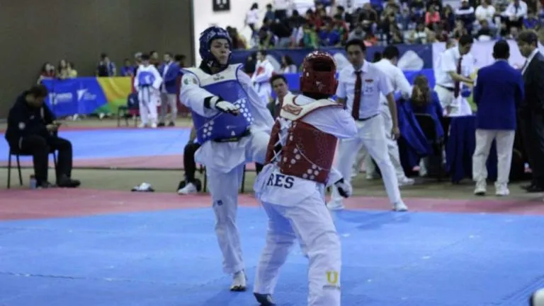 TWITTER:@CONADE María Espinoza en competición