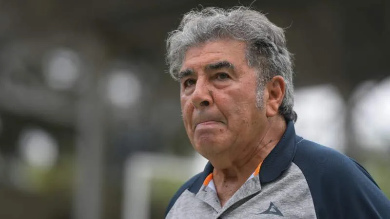 Carlos Reinoso en entrenamiento