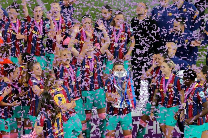 EFE Barcelona Femenil en festejo