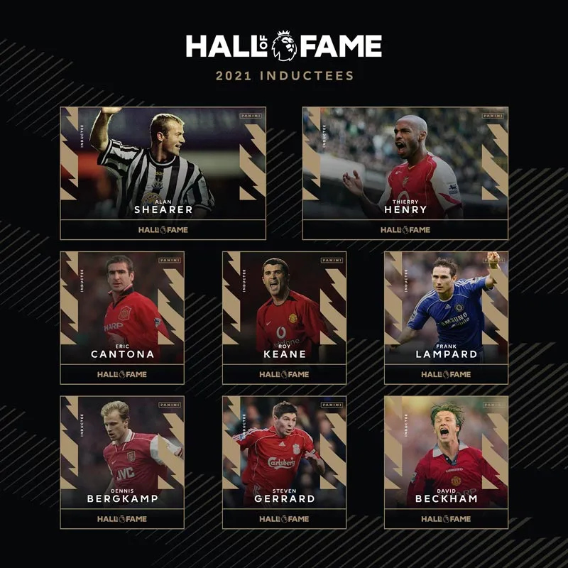 TWITTER @premierleague La clase del 2021 del Salón de la Fama