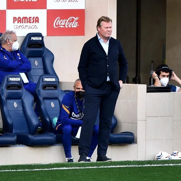 TWITTER @RonaldKoeman Ronald Koeman en acción con el Barcelona