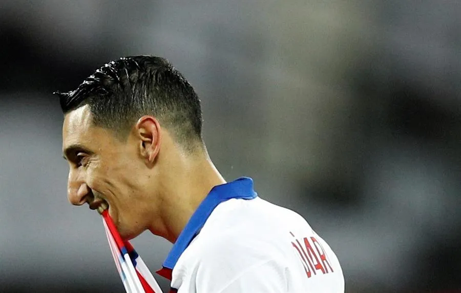 EFE Di María en victoria vs Brest