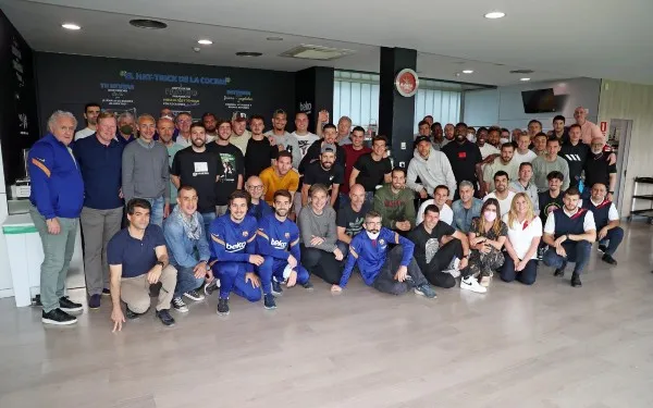 Jugadores y Staff del Barcelona