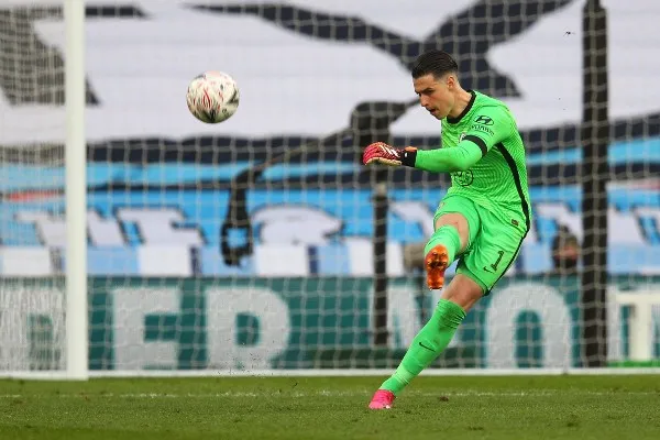 TWITTER @kepa_46 Kepa Arrizabalaga en acción