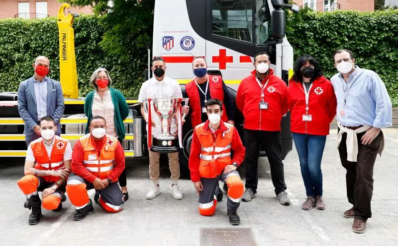 TWITTER:@ATLETI Copa en la Unidad de Emergencias