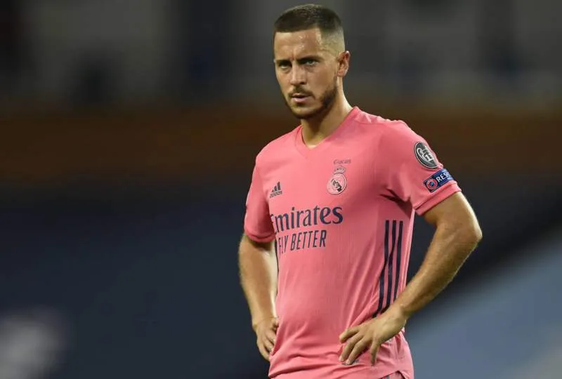 AP Hazard en partido con Real Madrid