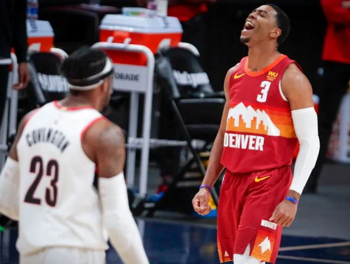 Shaquille Harrison, en festejo de jugada