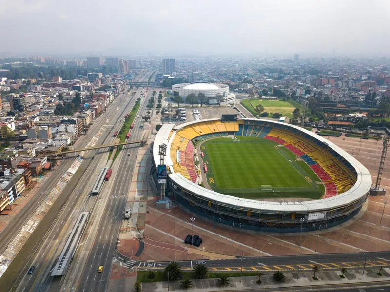 AP El estadio Nemesio Camacho de Bogotá