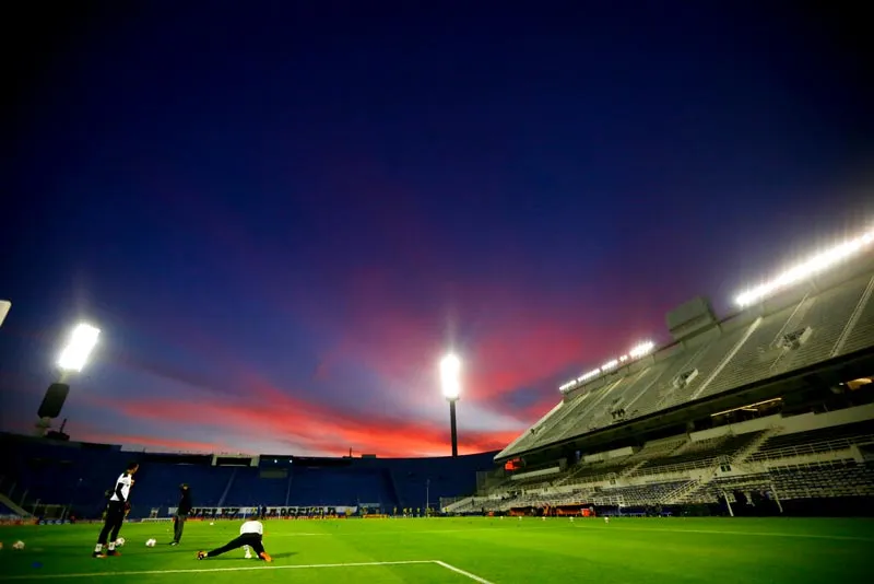 AP Vista del estadio de Vélez Sarsfield en Buenos Aires