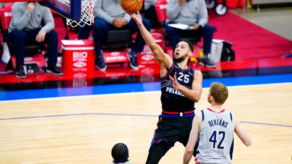 AP 76ers derrotó a Wizards