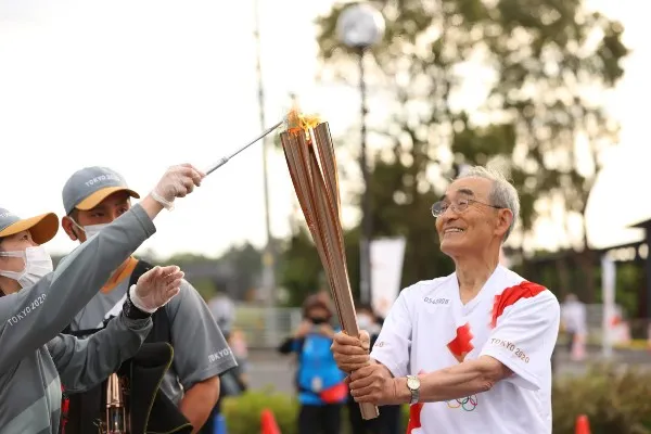 TWITTER @Tokyo2020es Relevo de la Antorcha Olímpica