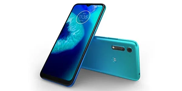 El Moto G8 Power Lite Turquesa