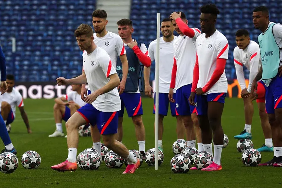 AP Entrenamiento del Chelsea previo a la Final de Champions