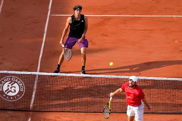 AP Alexander Zverev remonta a Otte