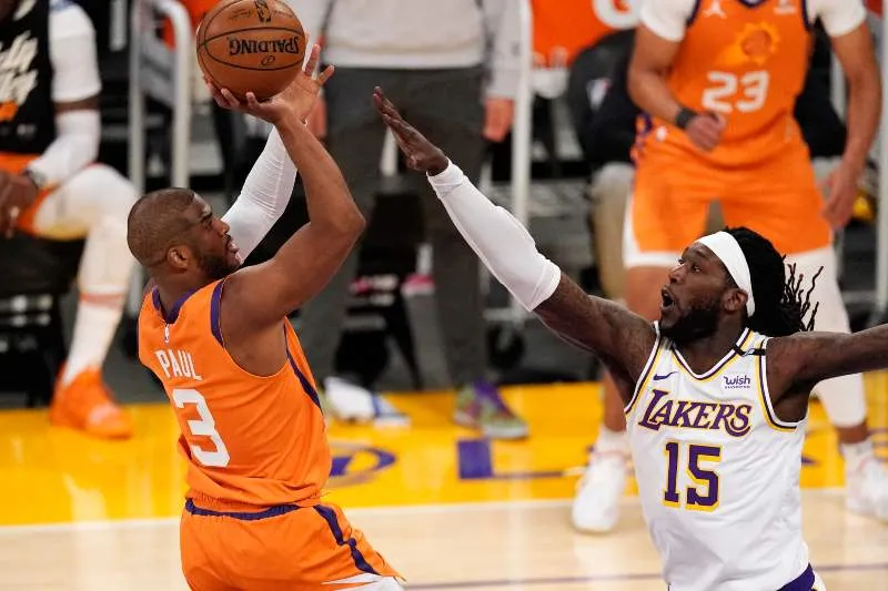 Lakers vs Suns en partido