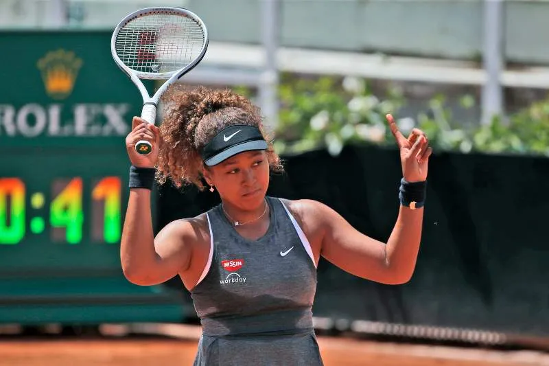 Naomi Osaka en partido