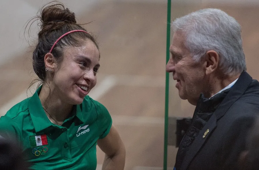 MEXSPORT Padilla con Paola Longoria