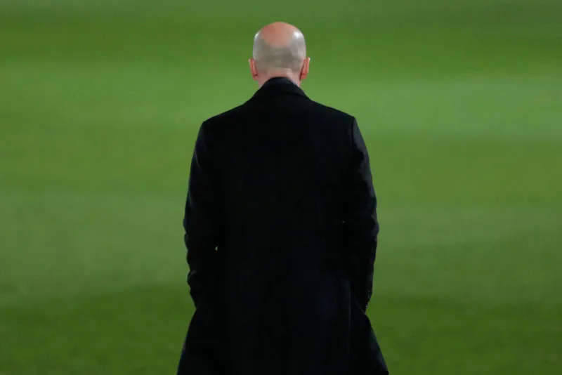 AP El técnico francés tras un partido