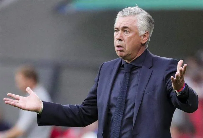 EFE Ancelotti en partido