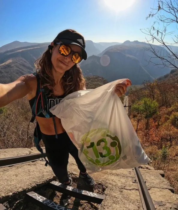 INSTAGRAM @TATSERUR Tatiana Serur invita a generar conciencia ambiental