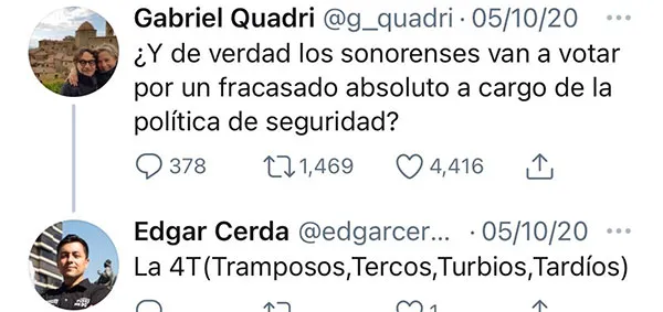 Los tuits de Edgar Cerda