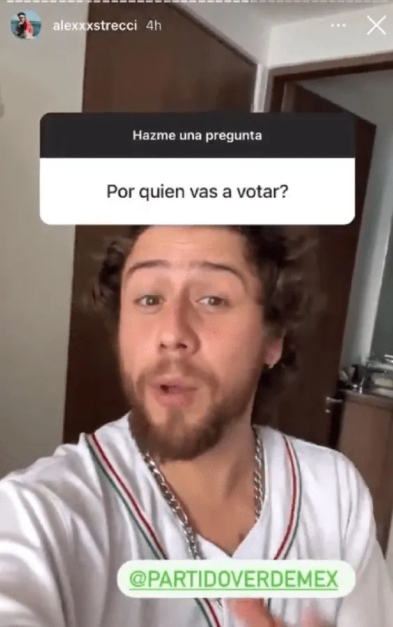 ESPECIAL Uno de los mensajes de los influencers a favor del Partido Verde