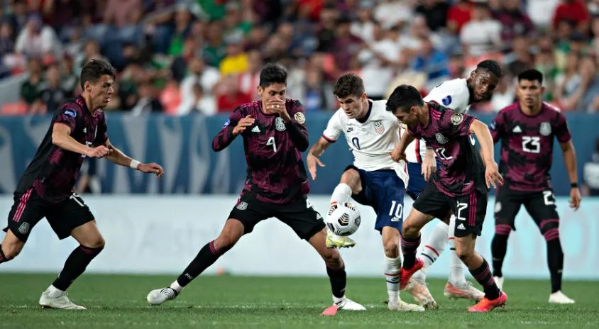 IMAGO7 Edson Álvarez, en duelo ante Estados Unidos