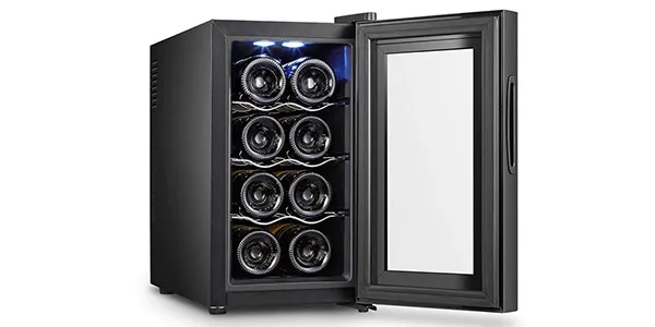 CLARO SHOP Cava De Vinos Enfriadora Para 8 Botellas