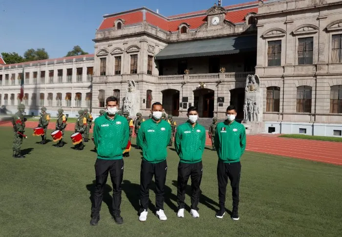 ESTEBAN SÁNCHEZ Comitiva de marchistas mexicanos para Tokio 2020