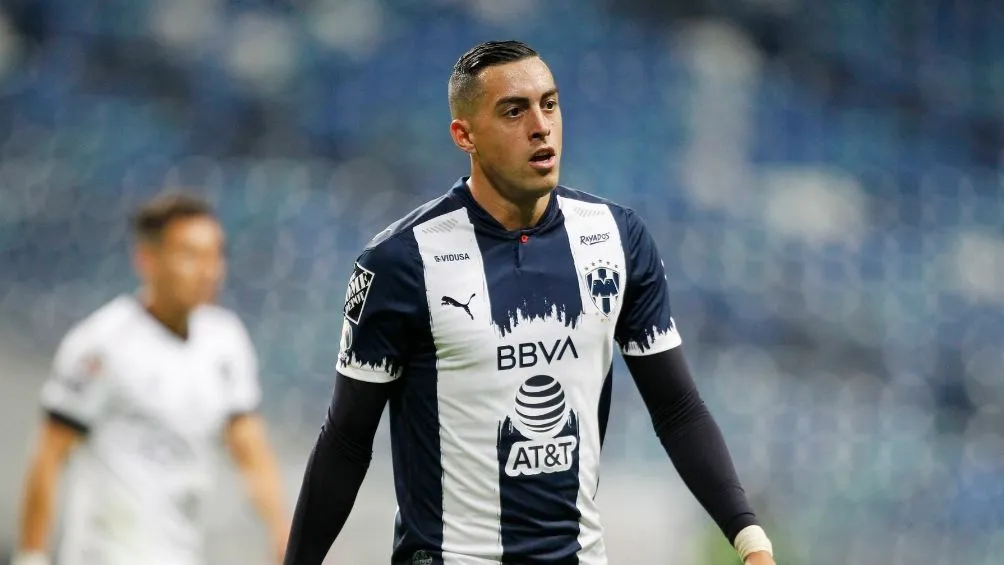 Funes Mori en partido con Rayados