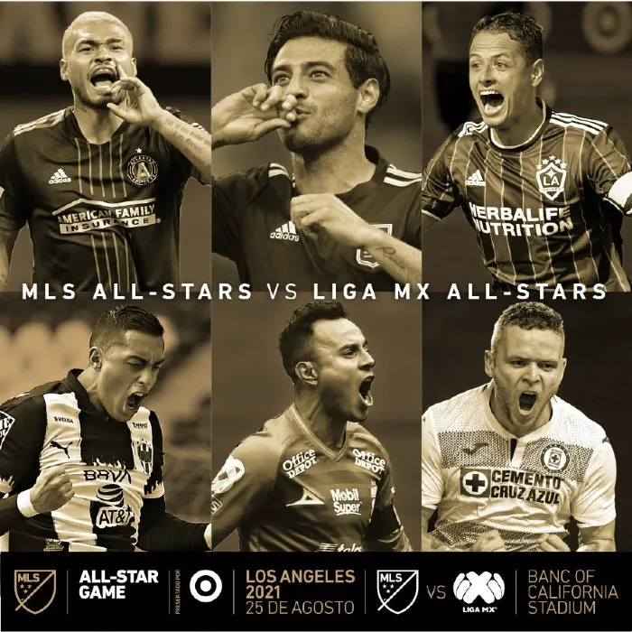 TWITTER @LIGABBVAMX Liga MX y MLS presentaron el Juego de las Estrellas