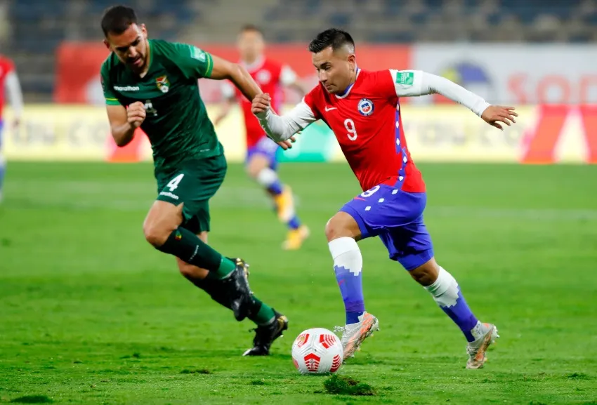 EFE Jean Meneses en el encuentro entre Chile y Bolivia