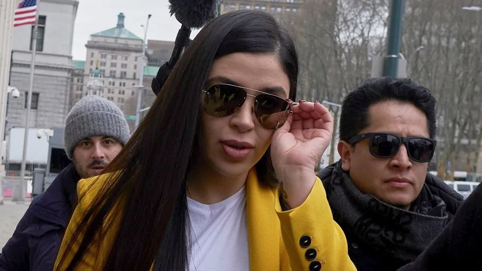 EFE Emma Coronel tras ser detenida