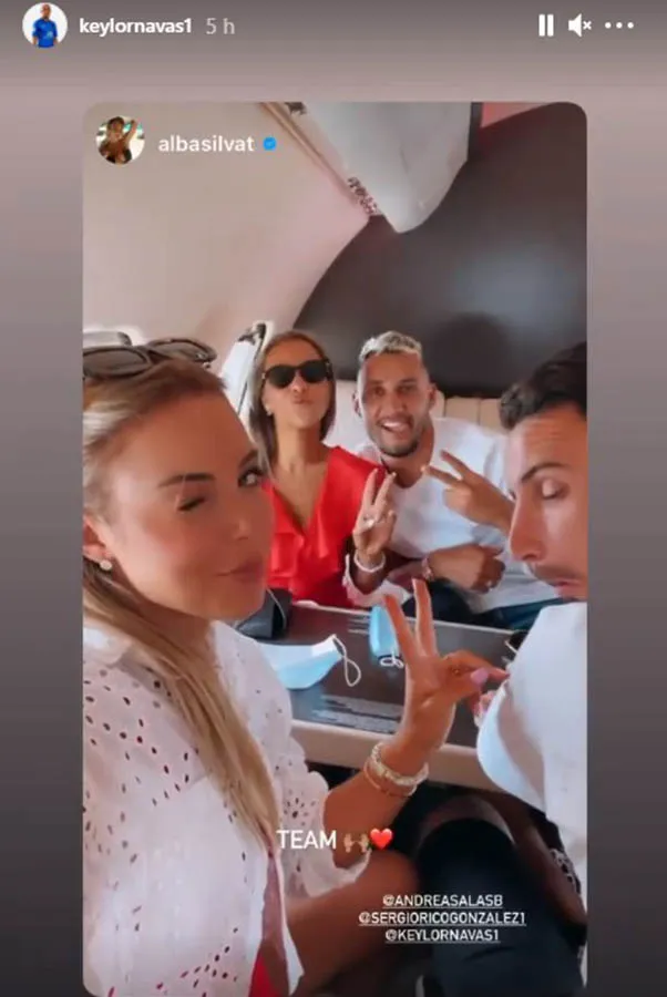 ESPECIAL Keylor Navas y amigos en viaje a Cancún