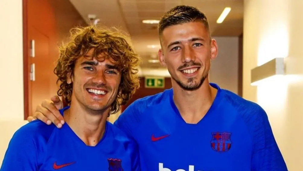 Griezmann y Lenglet en el Barcelona