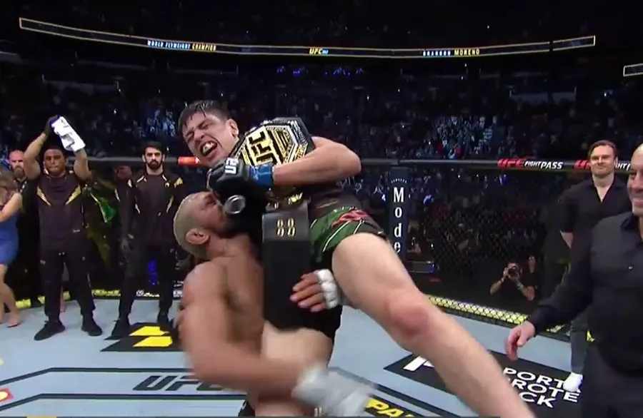 ESPECIAL Deiveson Figueiredo alza a Moreno