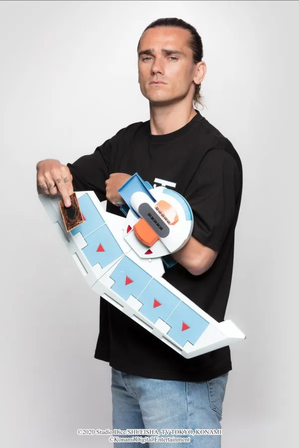 Antoine Griezmann, nuevo embajador de Yu-Gi-Oh!