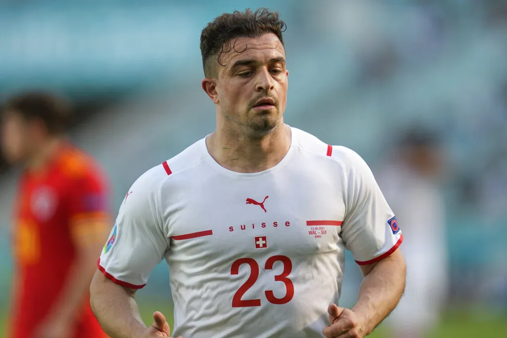 AP Xherdan Shaqiri, líder de la selección de Suiza