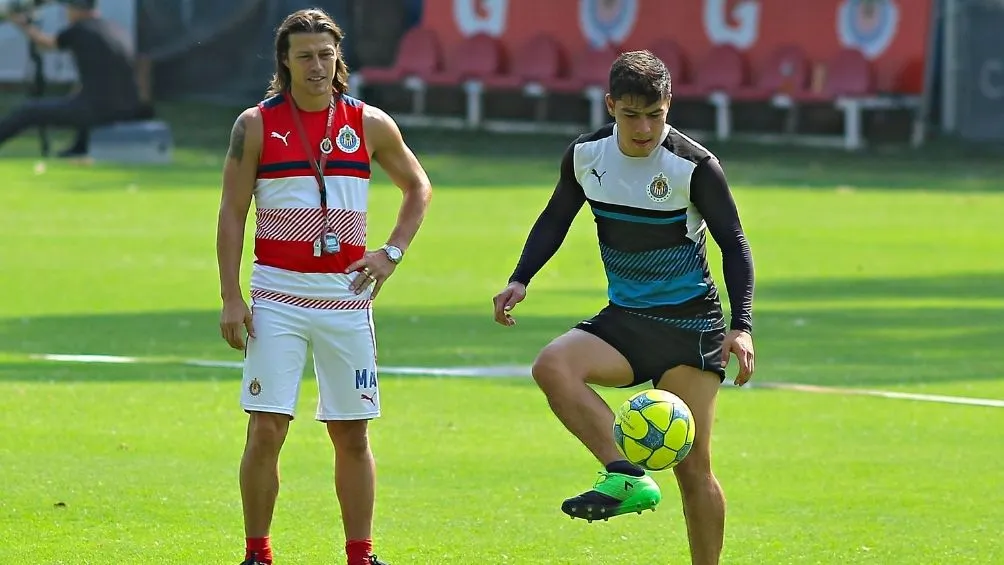 Pérez en su paso por Chivas