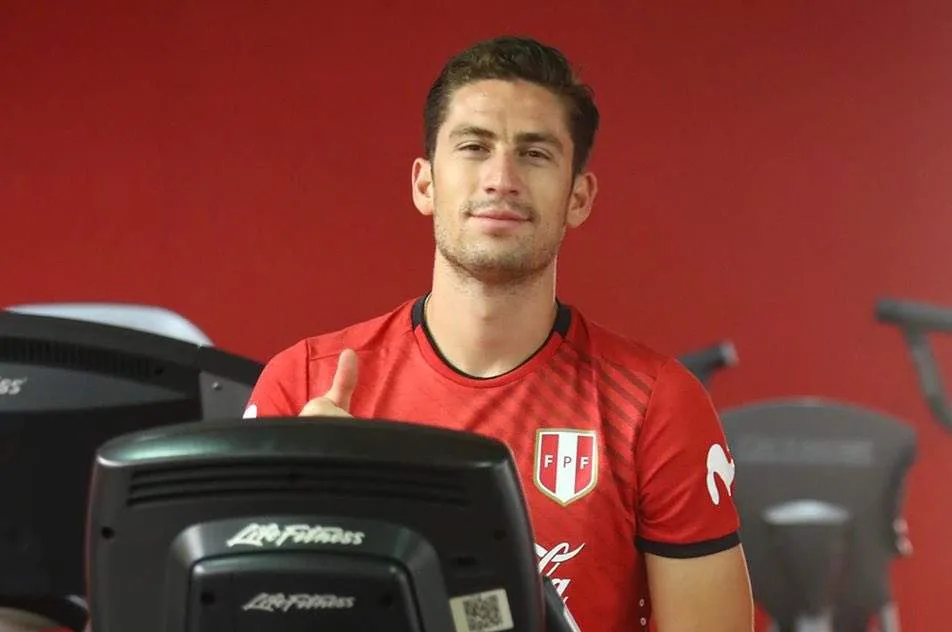 TWITTER:@SANTORME Santiago Ormeño en entrenamiento