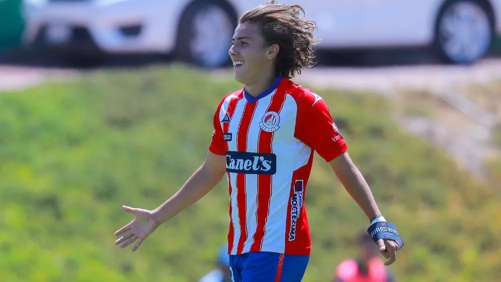 Moreno con el San Luis