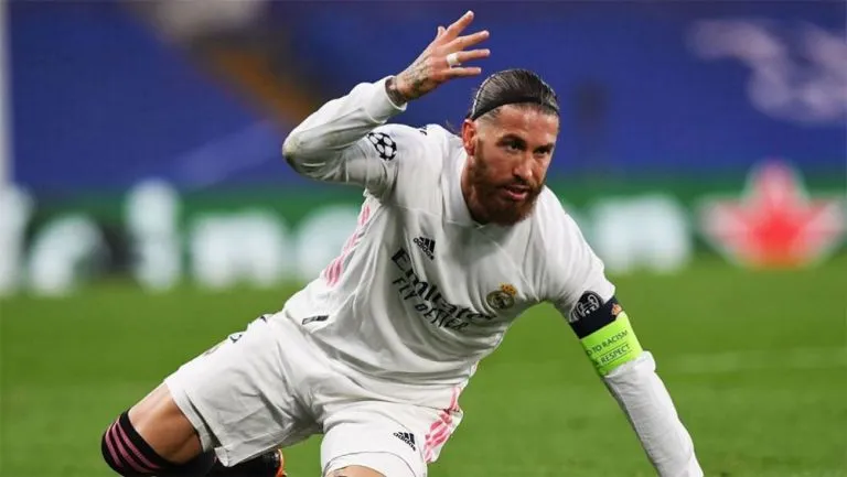 EFE Sergio Ramos en un partido con Real Madrid