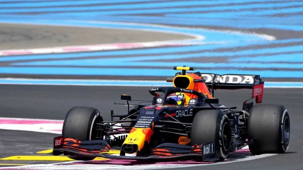 Monoplaza de Sergio Pérez